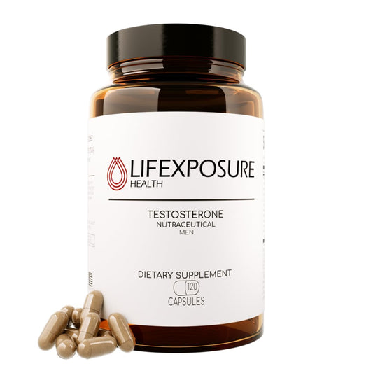Lifexposure Testosterone Supplement for Men - Formulated to Support Hormone Balance, Energy, and Muscle Growth - 1 Month Supply