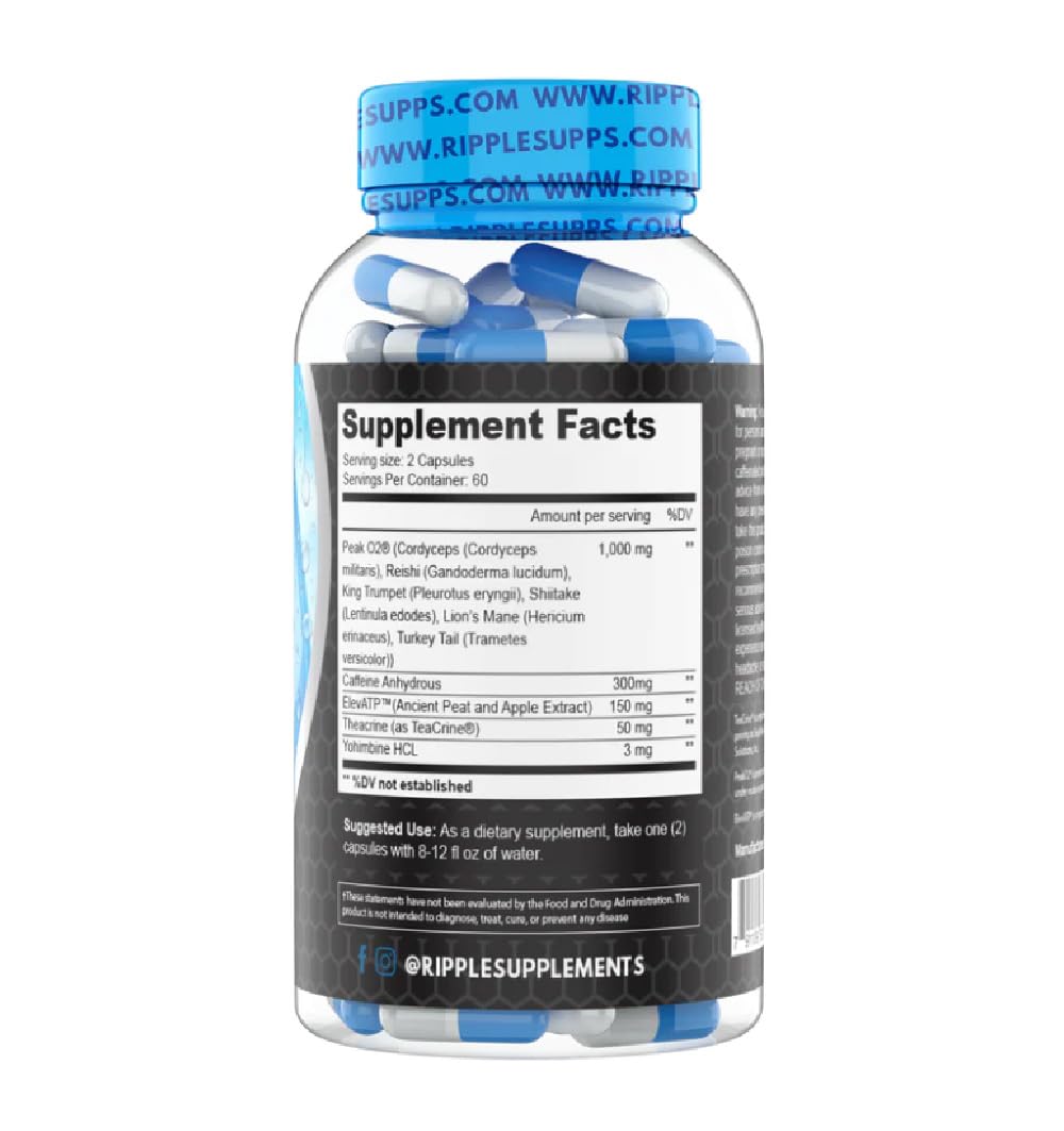 Ripple DRIP Metabolic Support & Energy Booster with Natural Wellness Ingredients