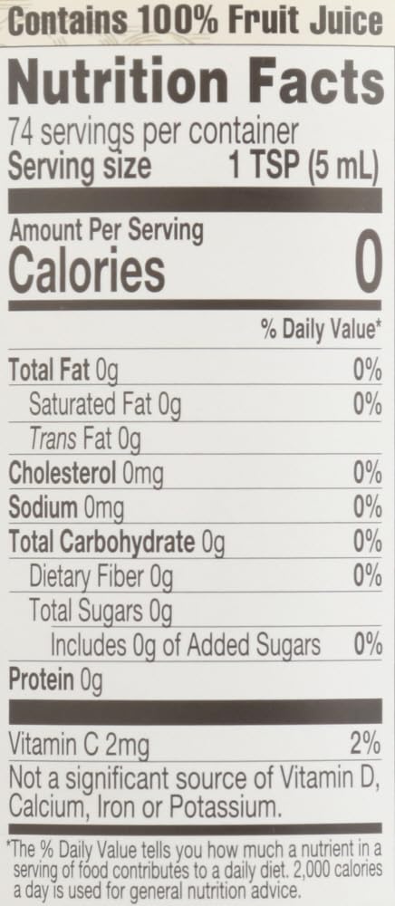 LAKEWOOD JUICE LEMON PURE ORG 125 FO by Lakewood