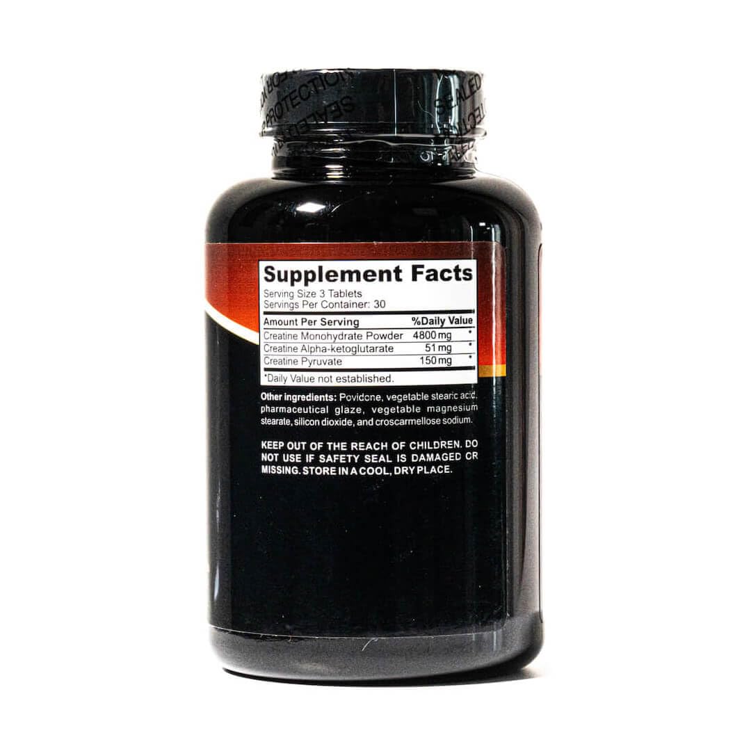 Super Premium Tri-Phase Creatine a Combination of Three Types of creatine for Maximum Results Without All The Negatives