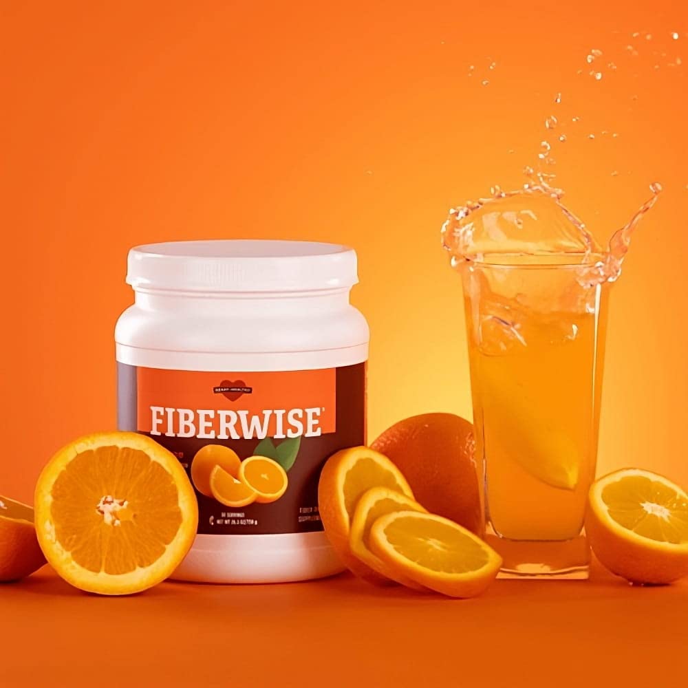 Melaleuca FiberWise Heart Healthy-Fiber Supplement-30 Servings-Net WT 28.6 OZ.(810g) - Orange