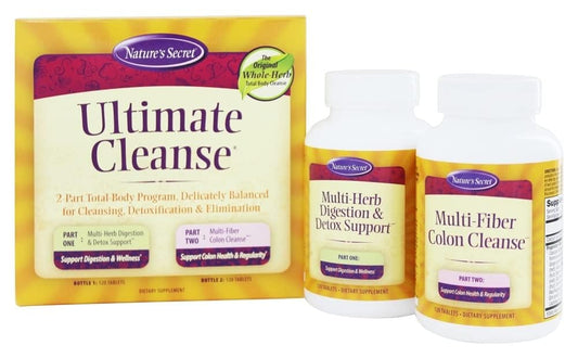 Nature's Secret - Ultimate Cleanse - 2 Part Program