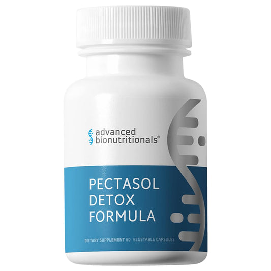 Advanced Bionutritionals - PectaSol Formula, Supplement, Modified Citrus Pectin, Alginate (Seaweed) (60 Tablets)