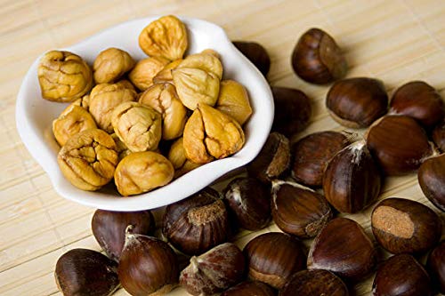 Joycie Organic Whole Roasted and Peeled Chestnuts 35Ounce Bags Pack of 6