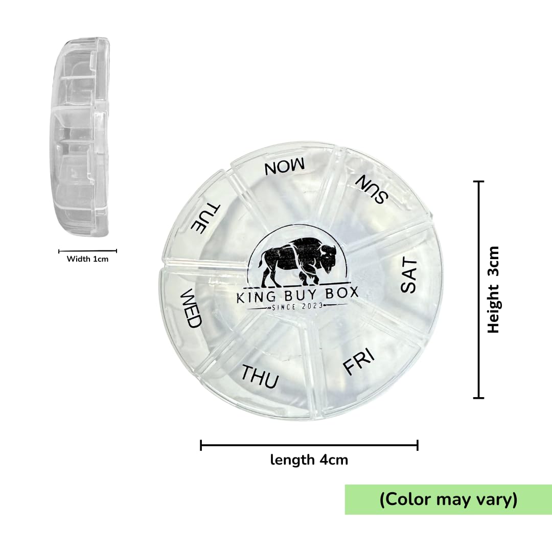 KING BUY BOX Pill Box (Color May Vary) Bundle with Total Beets, Beet Root Superfood Soft Chews, Acai Berry (90 ct.) compatile with Factor Force