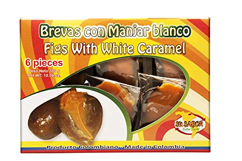 Su Sabor Figs with White CaramelBrevas con Manjar Blanco 6 units