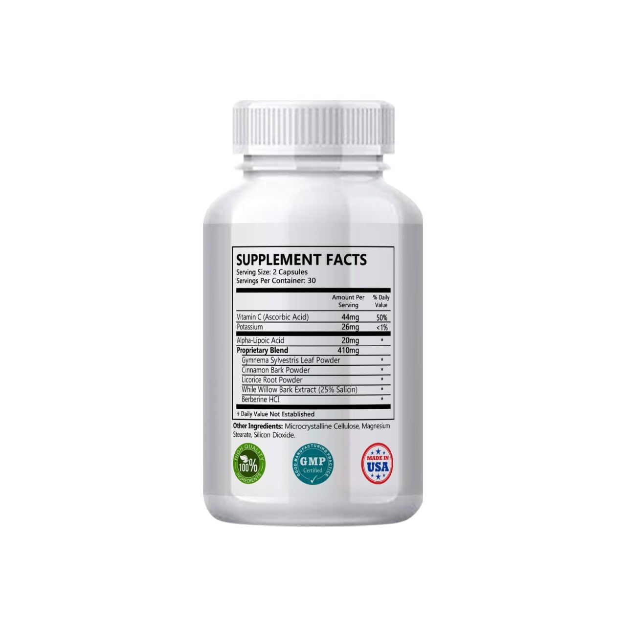 VIDAPLEXTRA Sugar Delete Capsules - Sugar Delete Capsules (2 Pack, 120 Capsules)