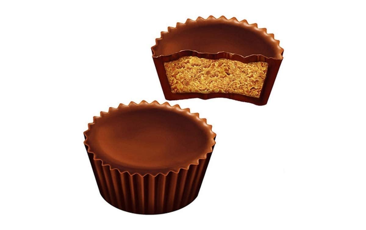 Reeses Peanut Butter Miniature Cups Candy  Peanut Butter covered in Rich Milk Chocolate  individually wrapped  Bulk Pack 1 Pound