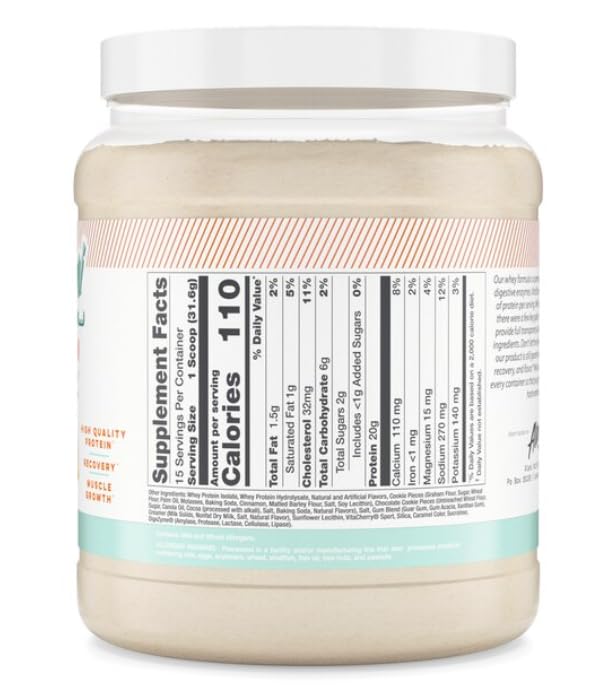 Alani Munchies whey Protein, 15 Servings, Recovery and Muscle Growth Support 1lbs 2.52 oz