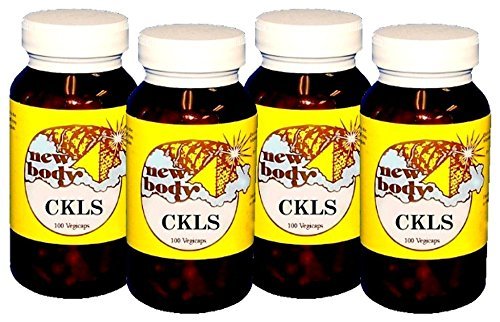 New Body Products - CKLS (Colon, Kidney, Liver & Spleen) Cleanser Herbal Formula - Four Pack (4) by New Body