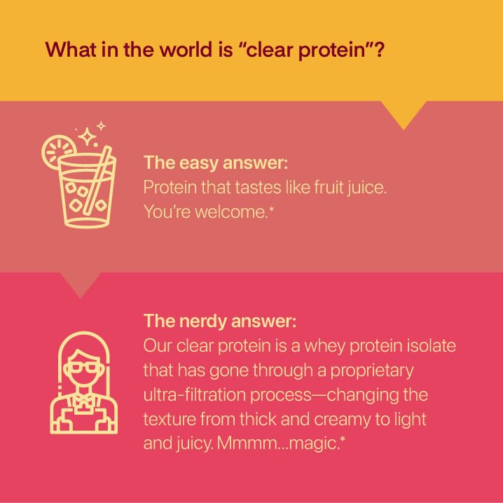 OATH NUTRITION - Clear Whey Protein - 21 Servings - Coconut Colada