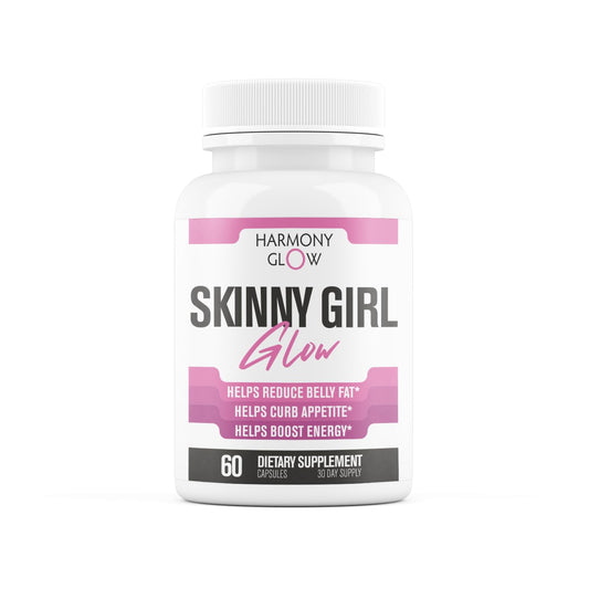 Skinny Girl Glow | Max Strength Weight Loss Pills for Women that Work Fast | Appetite Suppressant, Belly Fat Burner, Carb Blocker, Energy Booster | 7 Ultra Ingredients for Fast Results - 60 Capsules