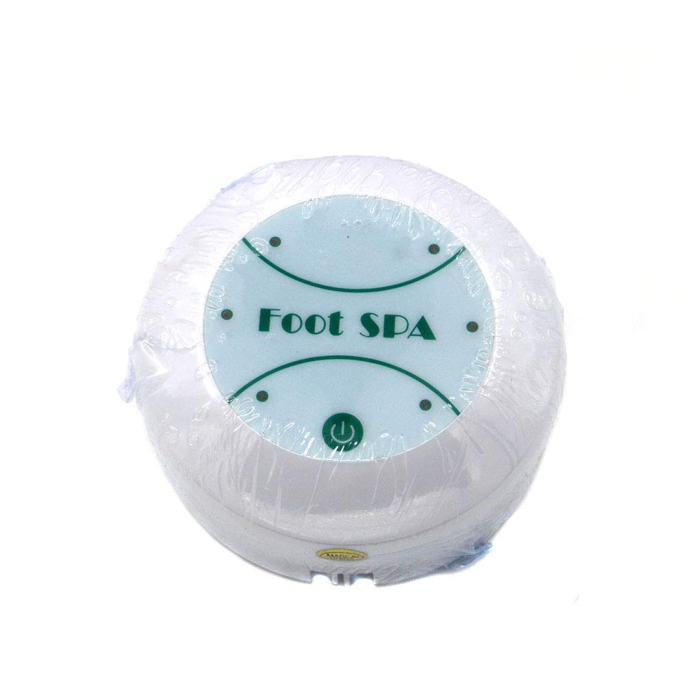 Saweyona 1 Set Mini Detox Machine Cell Machine Ionic Cleanse Ionic Detox Foot Spa Footbath Aqua Foot Bath Massage Detox Foot Bath 802FS with White Array