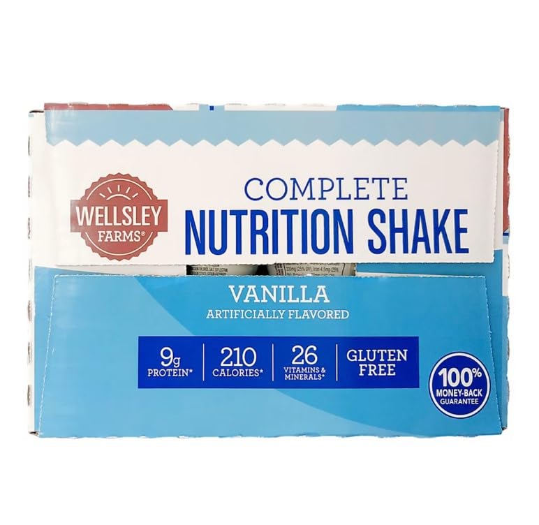 Welsley Farm Complete Adult Nutrition Shake Vanilla, 24 ct./8 oz.