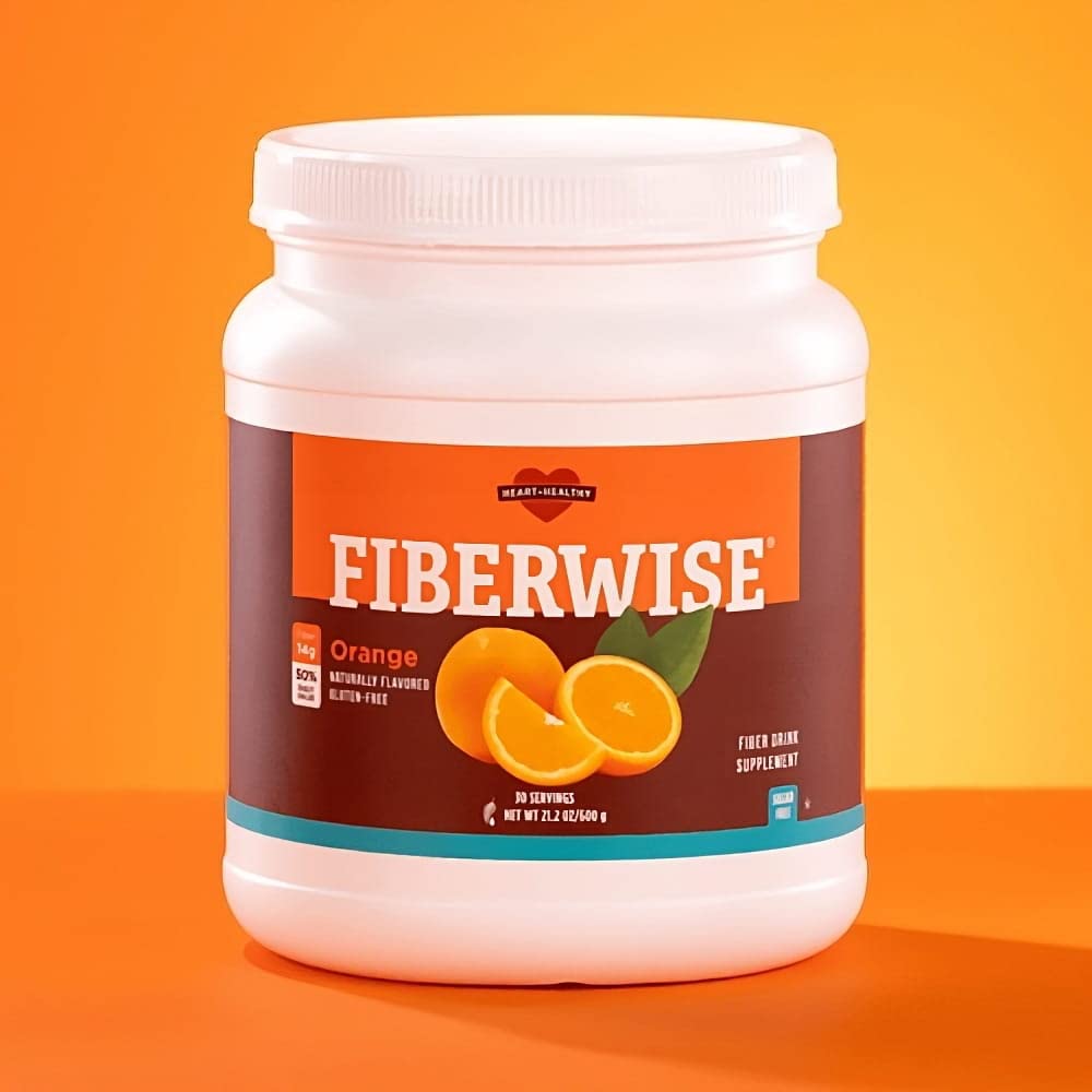 Melaleuca FiberWise Heart Healthy-Fiber Supplement-30 Servings-Net WT 28.6 OZ.(810g) - Orange