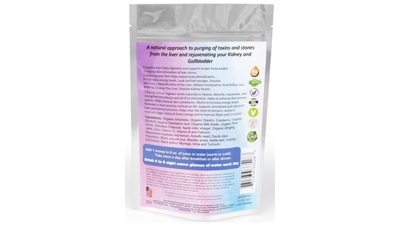 NUTREGLO 7 Day Organ Cleanse