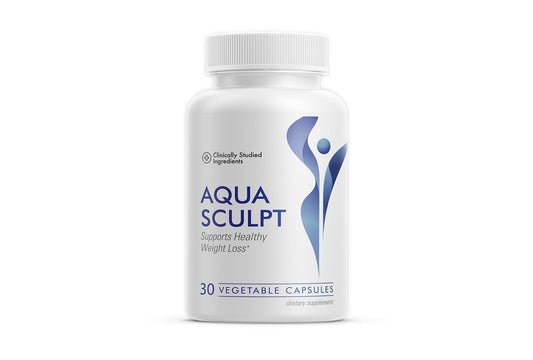 AquaSculpt - Natural Supplement for General Health and Energy Support | Promotes Healthy Metabolism | Herbal Blend with L-Carnitine and L-Theanine | 30 Capsules