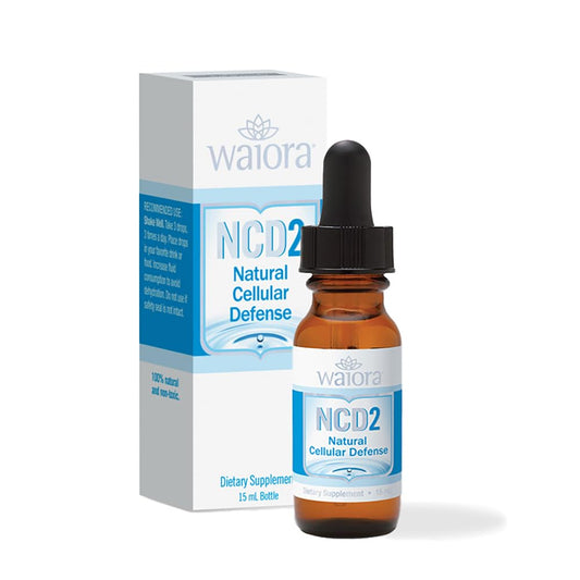 NCD2 by Waiora, Activated Liquid Zeolite Drops for Natural Body Cleanse & Promote Immune Support and pH Balance, Mix in Food/Drink, All Natural, ONE (0.5 oz) Bott (90 serv)