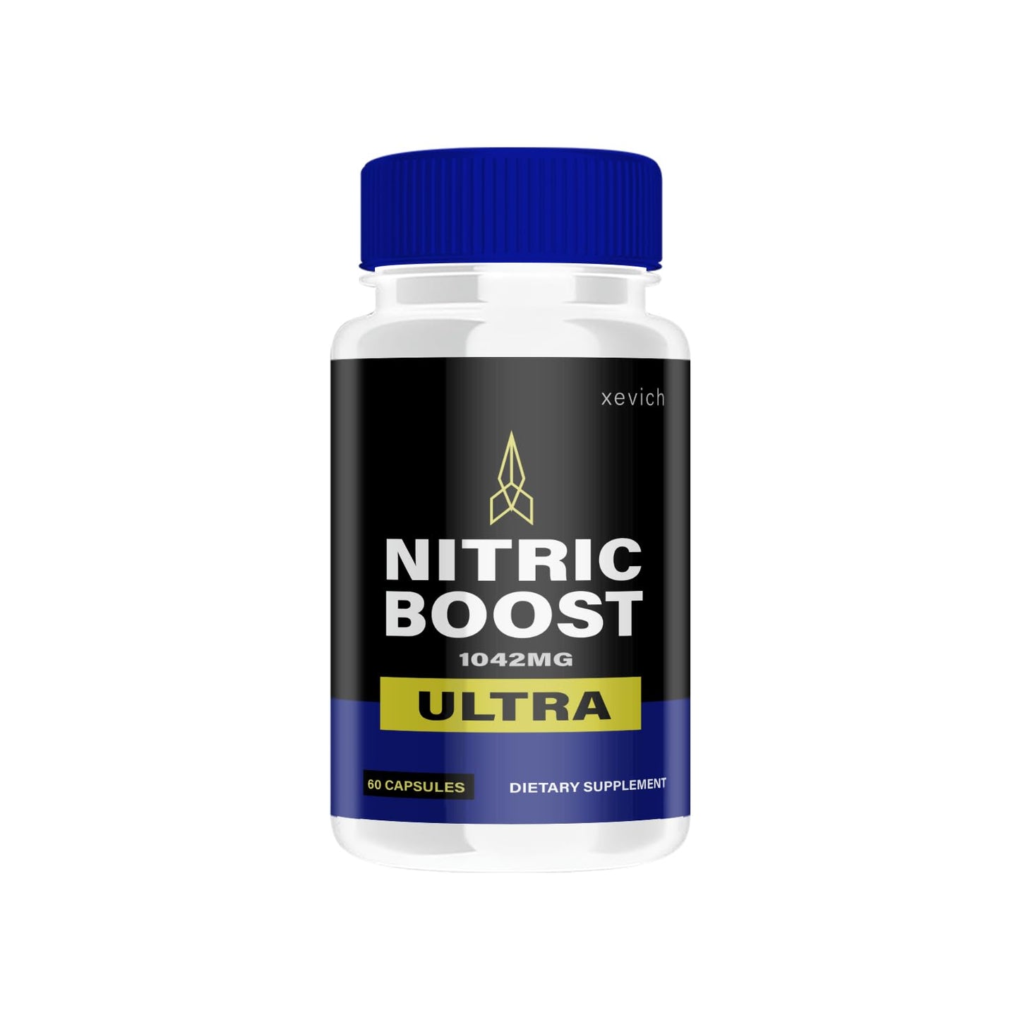 Xevich Nitric Boost - NitricBoost Mens Supplement (Single, 60 Capsules)