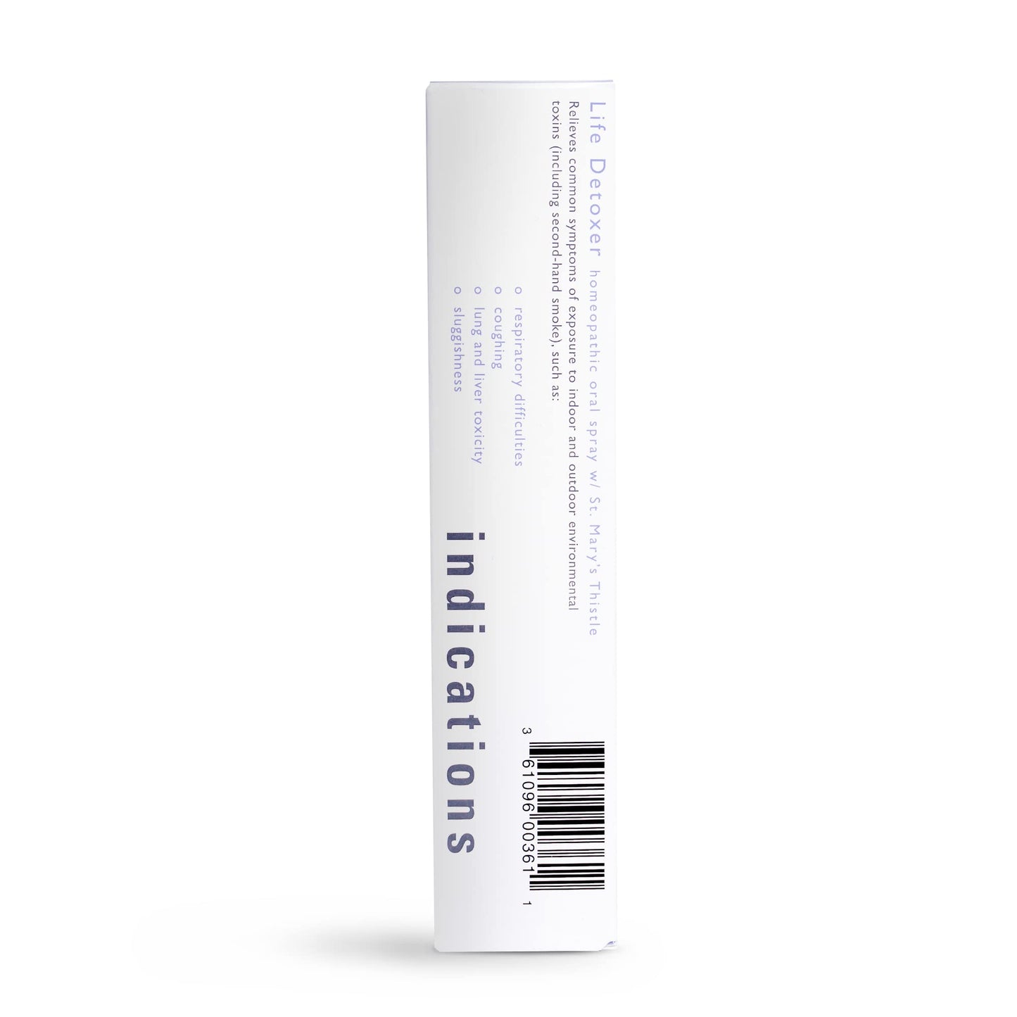 Sprayology Life Detoxer | Environmental Detoxing Spray | Natural Liver & Lung Support with Milk Thistle | Homeopathic Detox for Respiratory Health & Coughing | Gentle Daily Detox (1.38 fl oz)