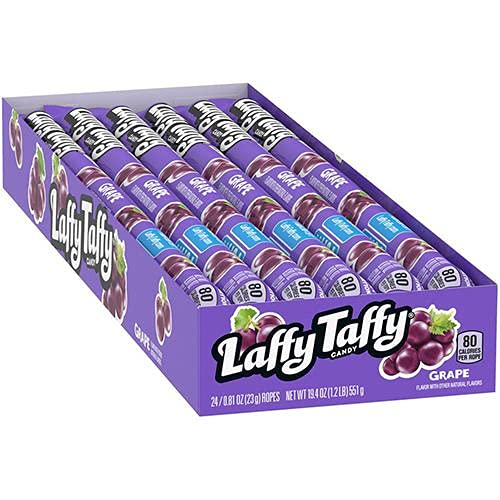 Laffy Taffy Rope  Case of 24 Grape