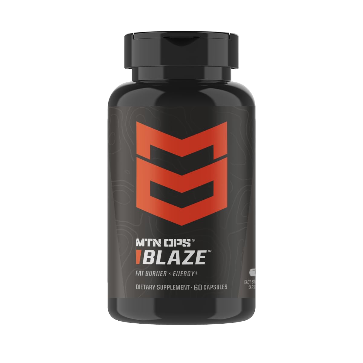 MTN OPS Blaze Fat Burner & Thermogenic Metabolism Booster for Weight Loss, 210mg of Caffeine per Serving Caffeine Pills for Energy Boost, 30 Servings
