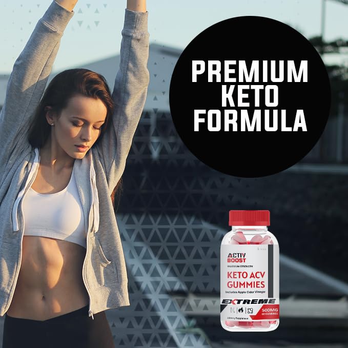 kivus Activ Boost Gummies - Activ Boost Keto ACV Gummies (Single, 60 Gummies)