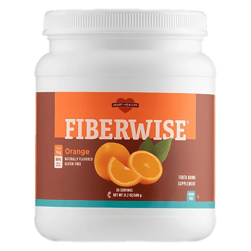 Melaleuca FiberWise Heart Healthy-Fiber Supplement-30 Servings-Net WT 28.6 OZ.(810g) - Orange