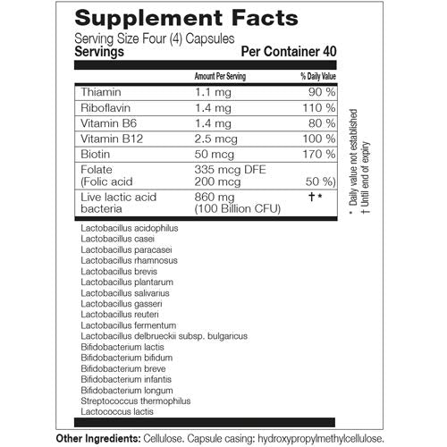 Dr. Wolz Probiotic Ultra Strength, Dietary Supplement, 2pack, 80 Capsules