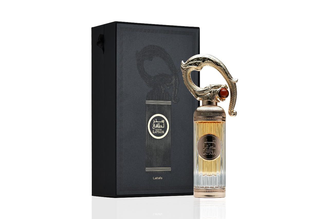 Lattafa Sehr Eau de Parfum Spray for Unisex, 3.4 Ounce