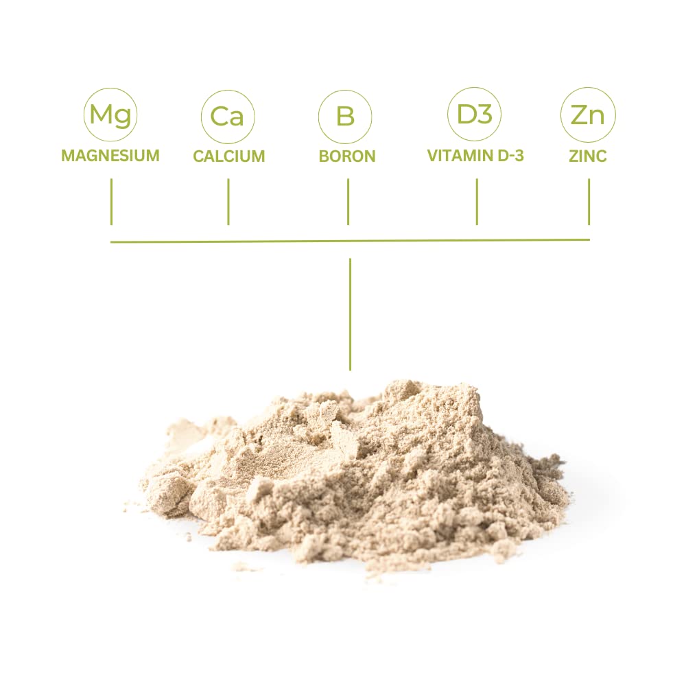 Beyond Osteo-FX™ Powder - Calcium 1200 mg with Vitamin D3, Tri-Calcium Phosphate, Magnesium, and Zinc - Calcium Citrate Supplement for Women & Men - Non-GMO, Gluten-Free - Tropical Vanilla, .84 lbs