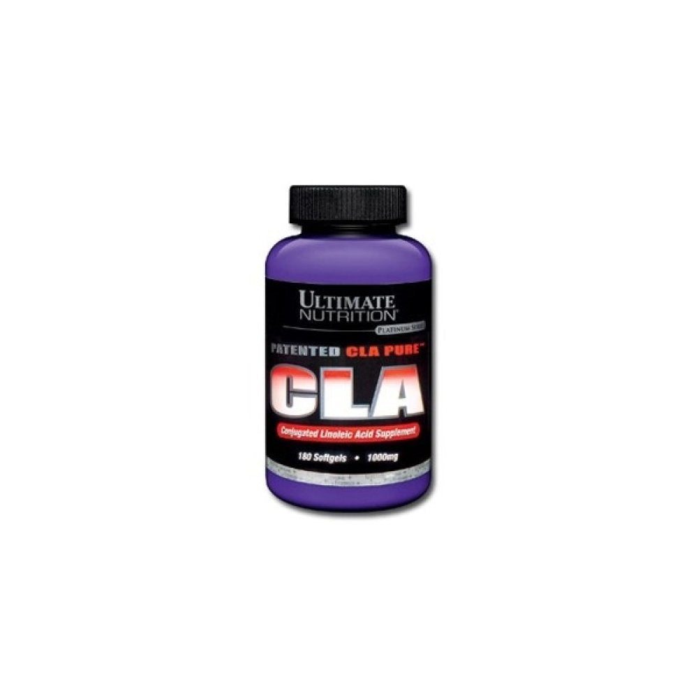 Ultimate Nutrition CLA Pure Fat Burner Weight Loss Supplement - Patented 1000mg Premium Strength Formula, 180 Softgels