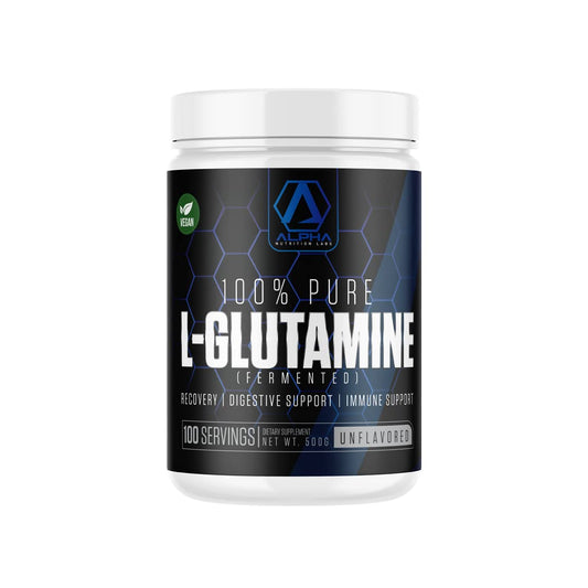 Alpha Nutrition Labs L-Glutamine (Fermented) 500 Grams
