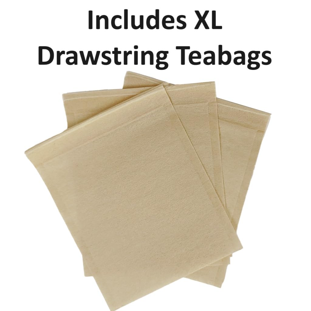 The Southern Standard  Premium Organic Iced Tea Bags  100 Black Blend 50 XL Bags 12 Pound Makes 25 Gallons