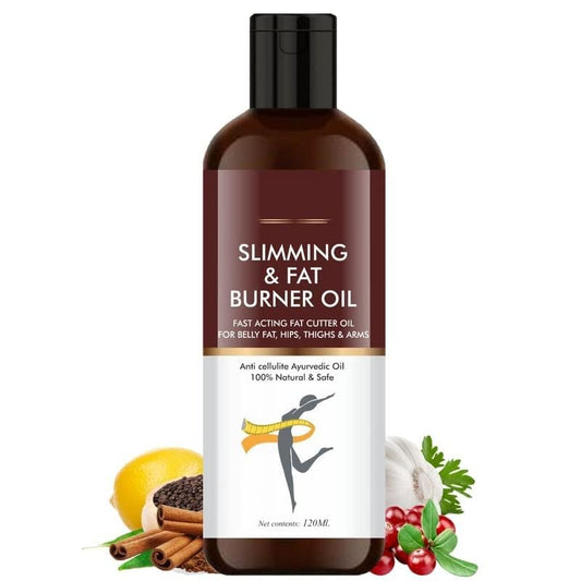Fa.t Burner For Men, Fa.t Loss O.il, Fat Burning Oi.l, Weight Loss O.il, Slimming Oil, Belly Fat Burners For Women & Men, Motapa Kam Karne Ki Dawai, Anti Cellulite Oil,120 ml Pack of 1