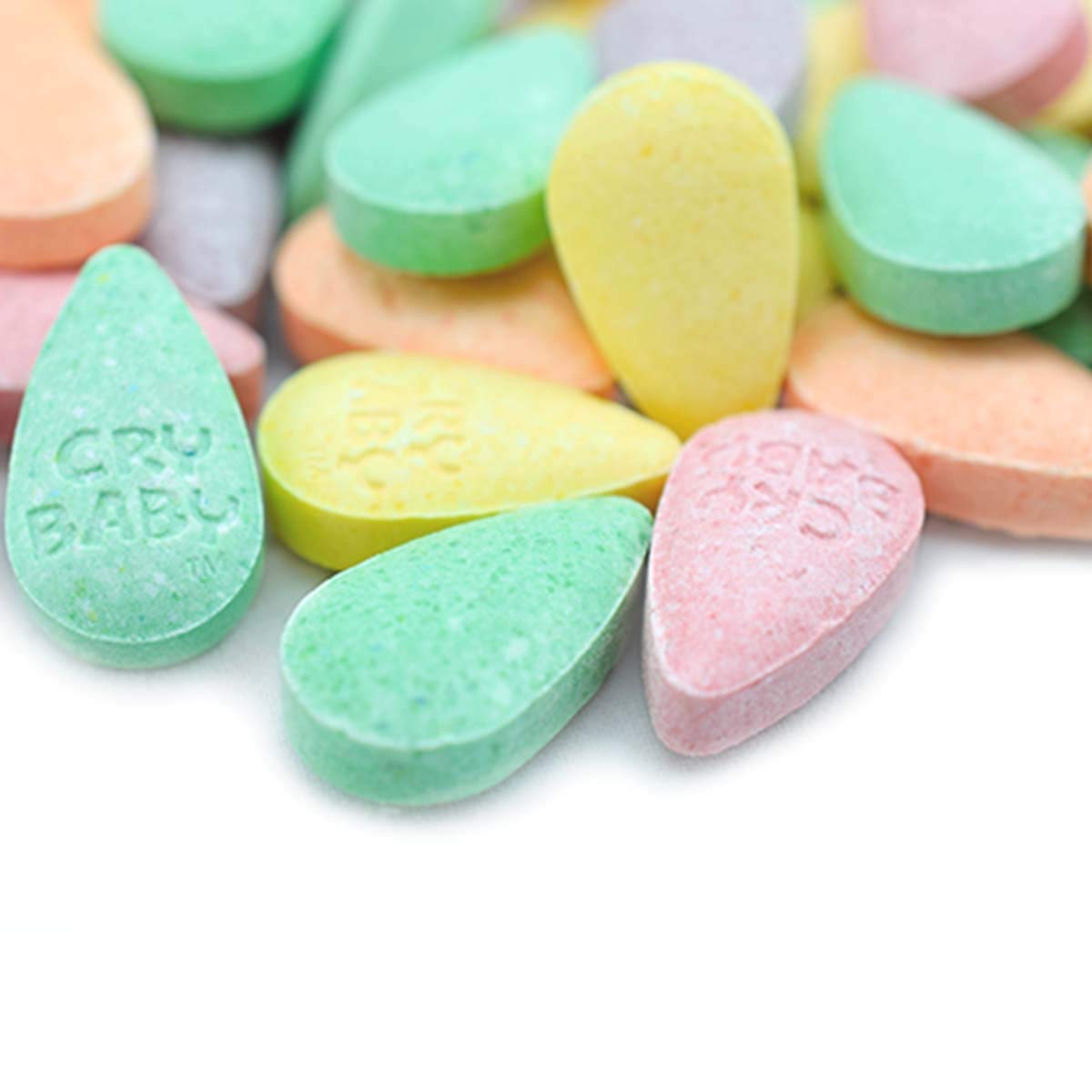 Cry Baby Tears Extra Sour Candy Five Flavors 198Ounce Boxes Pack of 24