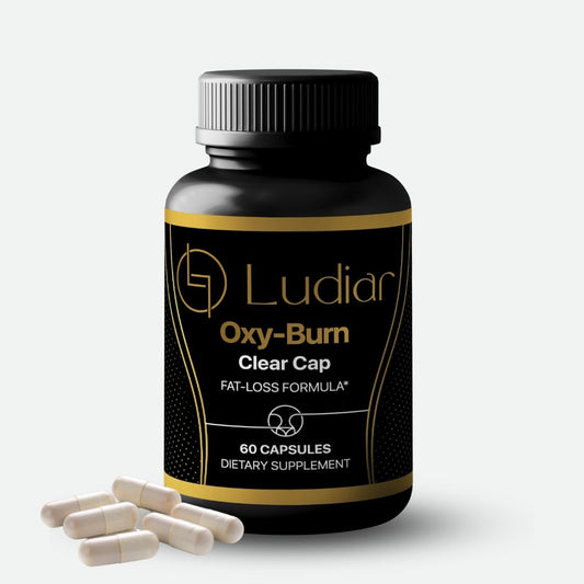 Ludiar Oxy Burn Fat Loss Formula - 60 Weight Loss Capsules for Women & Men - Fat Burner Supplement - Best Belly & Stomach Burners - Lose Fast with Diet Supplements