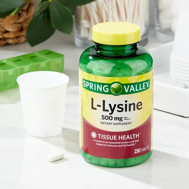 jogi L-Lysine Dietary Supplement, 500 mg, Bottle of 250 tablets250 Count