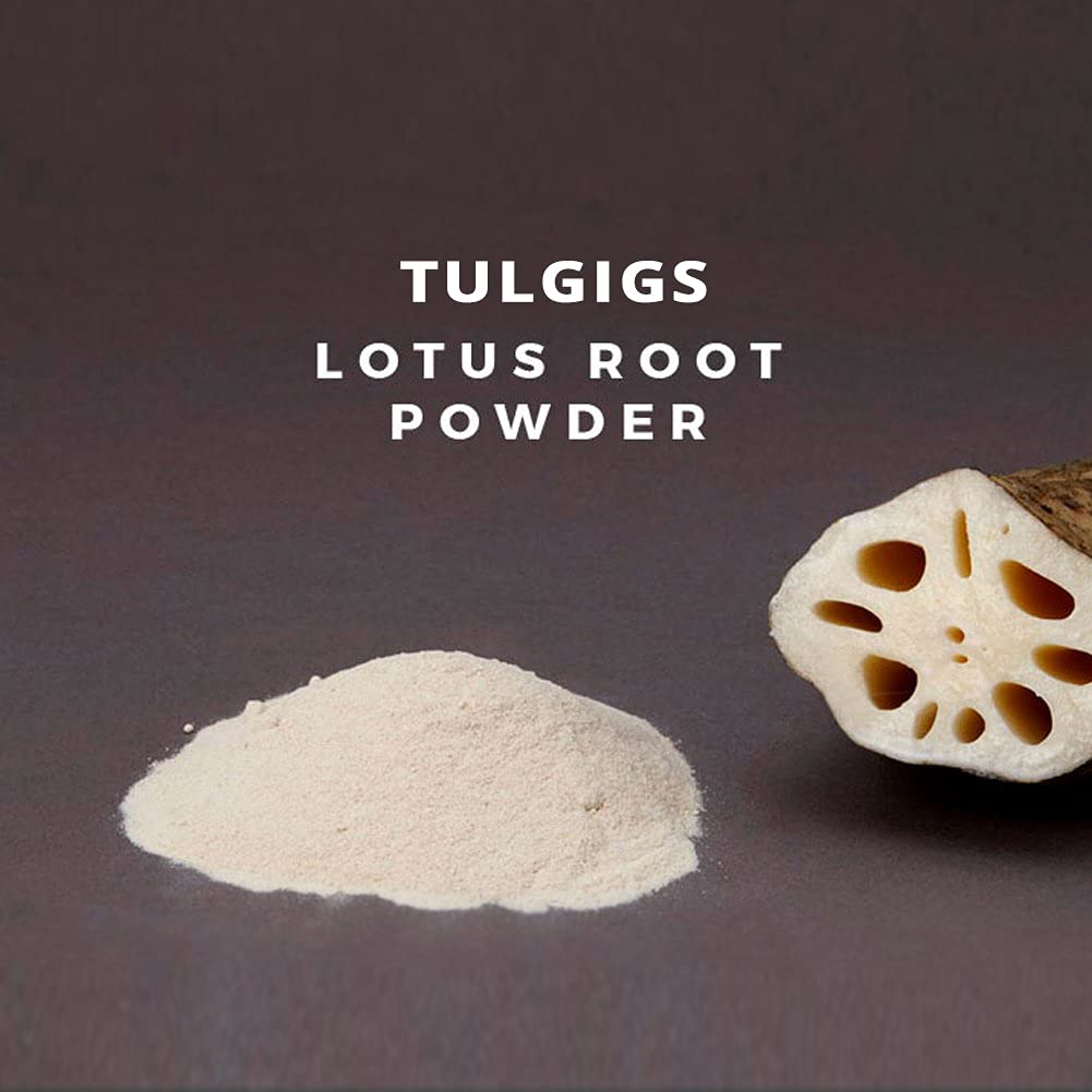 TULGIGS Lotus Root Powder 7Oz(200g) Natural 100% Pure Healthy Fiber Vitamin C Amino Acid Made In KOREA