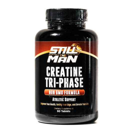Super Premium Tri-Phase Creatine a Combination of Three Types of creatine for Maximum Results Without All The Negatives