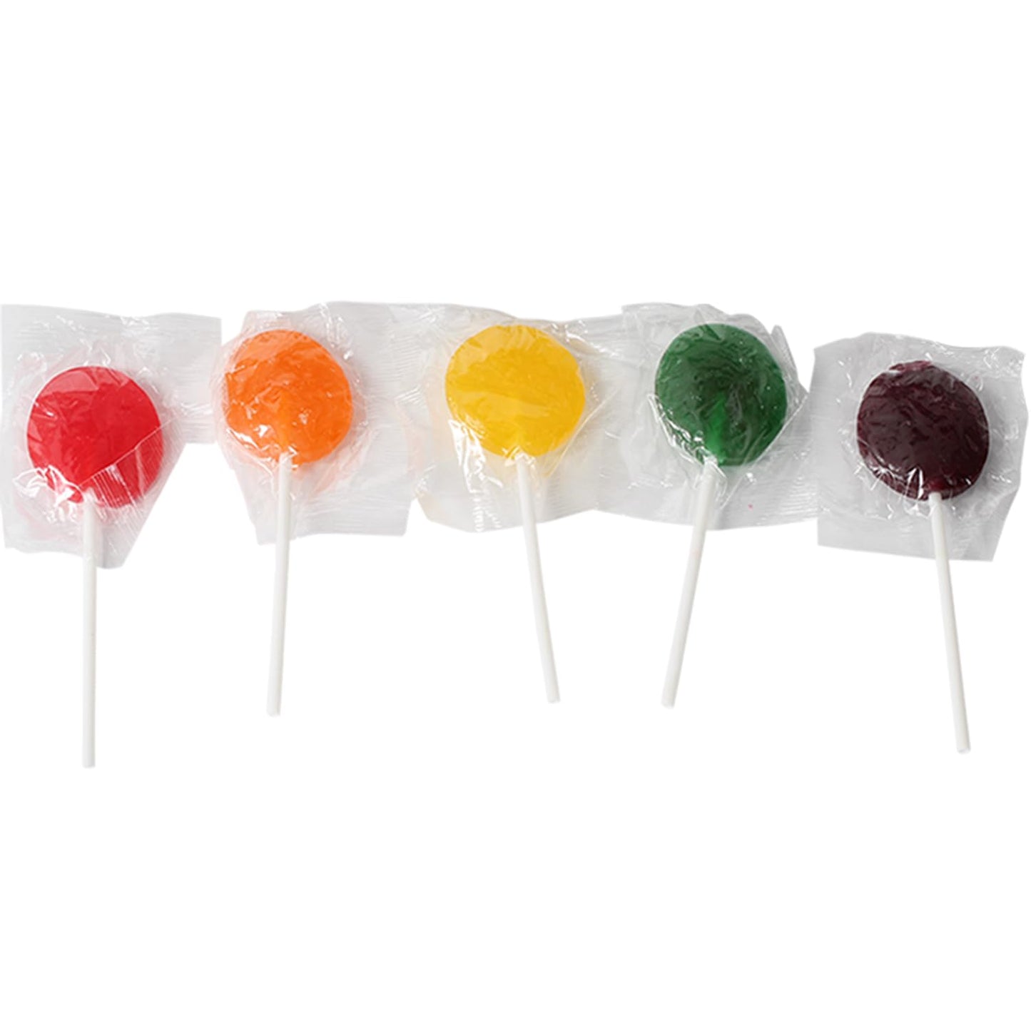 Lollipops  3 Pounds  Classic Lollipops Individually Wrapped  Flat Lolipops for Kids  Summer Candy Suckers  Assorted Fruit Flavors  Birthday Party Goodie Bag Favors  Bulk Candy