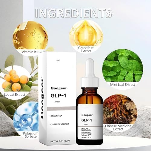 Jefuzh GLP-1 Supplement Drops Fast and Easy to Use-T5