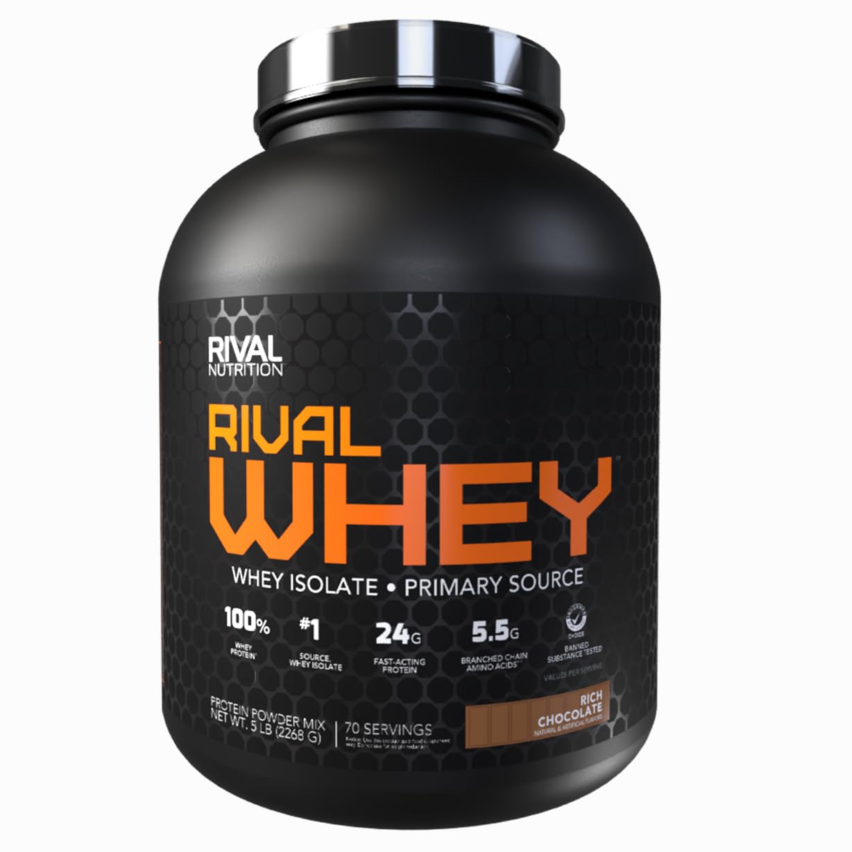 Rival Whey Rich Chocolate 5lb