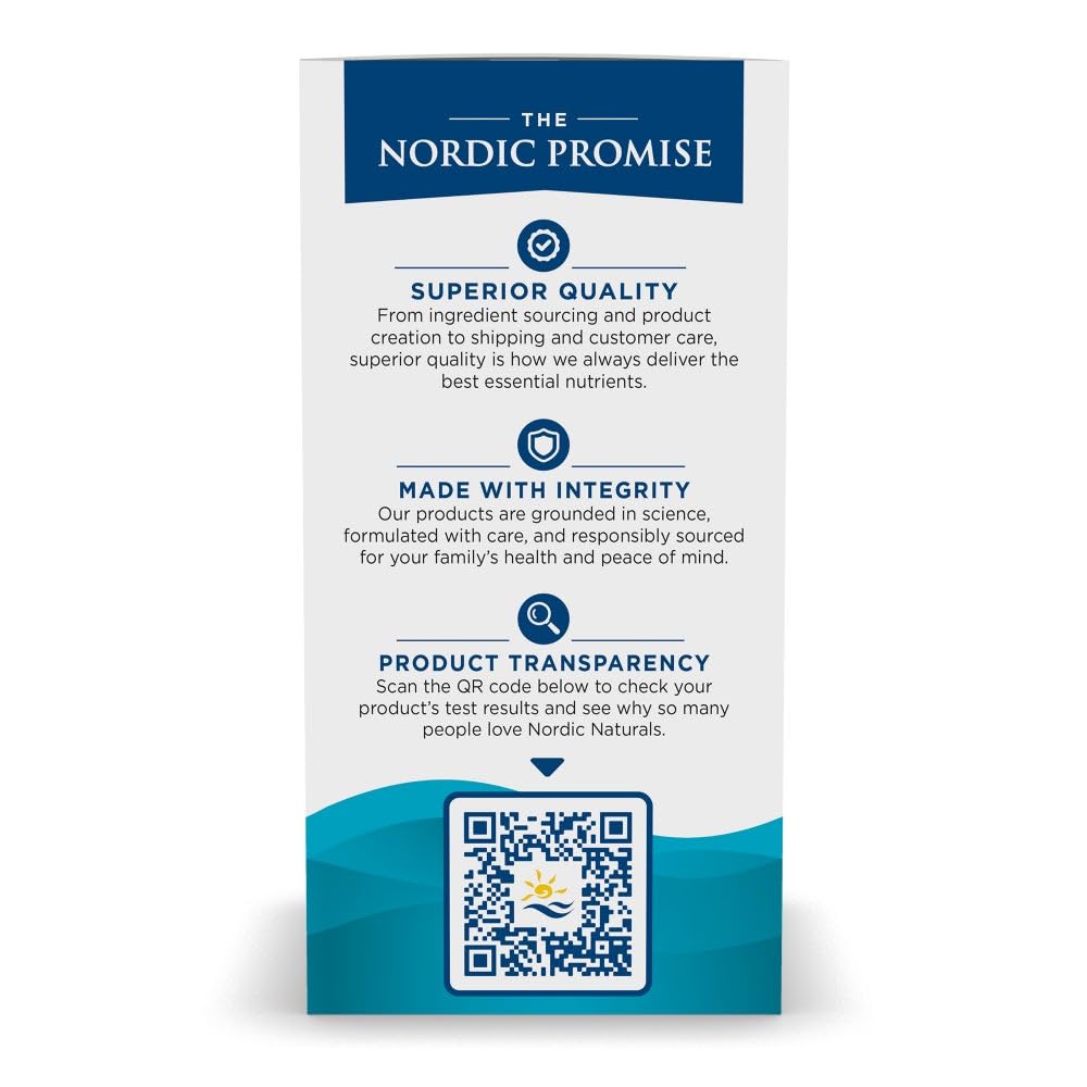 Nordic Naturals Ultimate Omega-D3, Lemon Flavor - 120 Soft Gels - 1280 mg Omega-3 + 1000 IU Vitamin D3 - EPA & DHA - Promotes Brain, Heart, & Immune Health - 60 Servings
