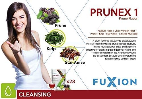 Usoway Healthcare Product Bundle, Assorted Items-Prunex 1-Best for Colon Cleanse,Detox for Optimal Intestinal Transit(28 Sticks, Prunex 1)
