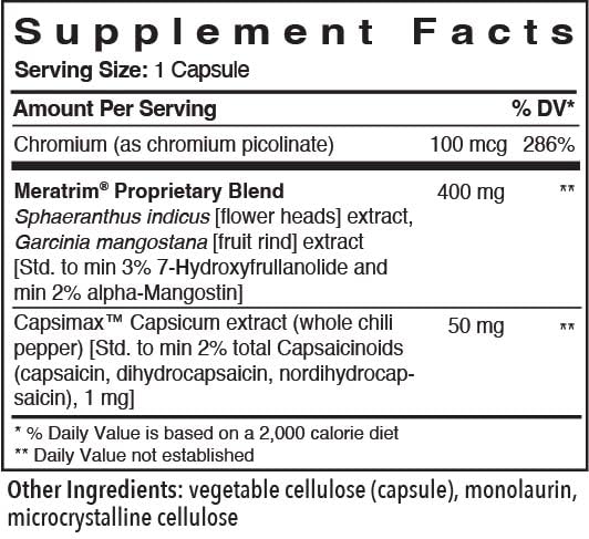 Patient One MediLean | Supplement to Support Heart and Metabolic Health* | with Capsicum, Chromium and More | 60 Capsules