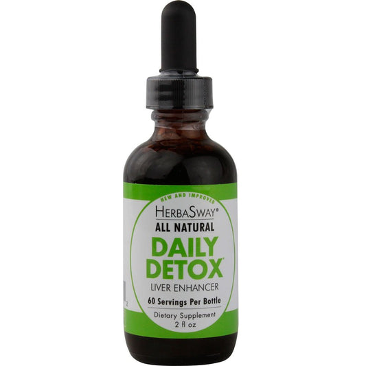HerbaSway Daily Detox Liver Enhancer, 2 Fluid Ounce (Pack of 3)