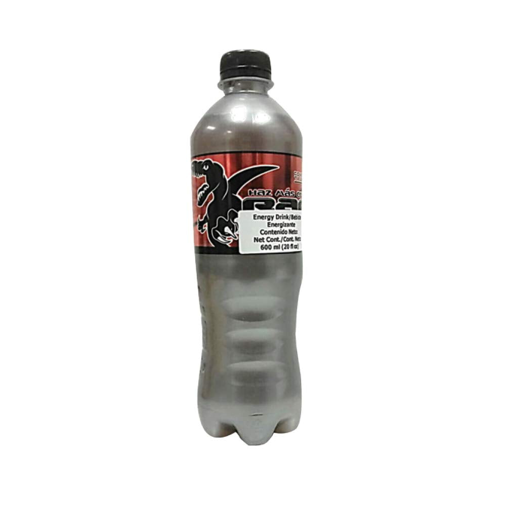 Raptor Energy Drink with Sparkling Fruit Punch Flavor Beverage 600ml  Bebida energética Raptor con bebida de sabor a ponche de frutas espumosas 600ml 12 Pack