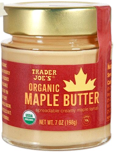 2-Pack Trader Joe's Organic Maple Butter trader joe 7 oz each bottle, Pack of 2