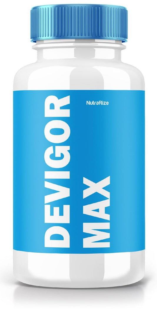 NutraRize Devigor Max - Devigor Max Pills for Man, Devigor Max Supplement to Promote Overall Male Well-Being, to Maintain a Healthy and Active Lifestyle, DevigorMax Men Reviews (60 Capsules)